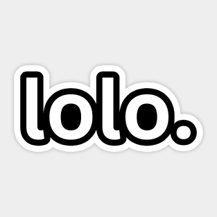 Lolo Sticker